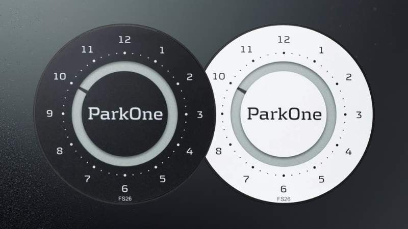 Parkeringsskive fra ParkOne: enklere parkering i hverdagen