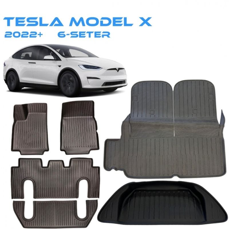 Autohobby 3D allværsmatte sett - Model X 2022+