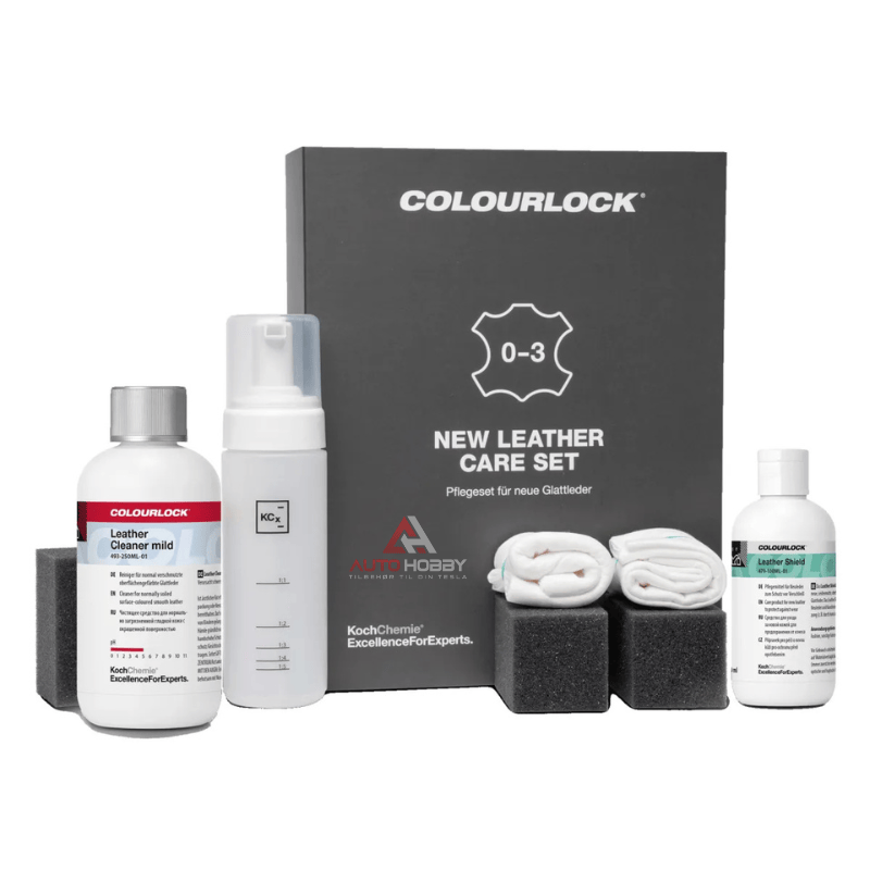 Autohobby Colourlock clean & care set for vegansk skinn