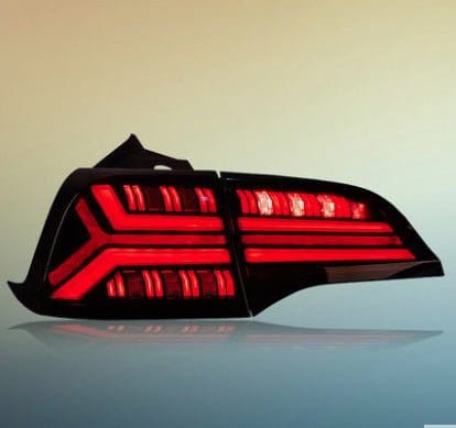 Autohobby Fishbone baklykter - Model 3/Y