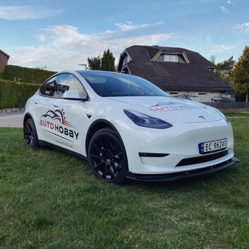 Autohobby Frontleppe trackday - Model Y