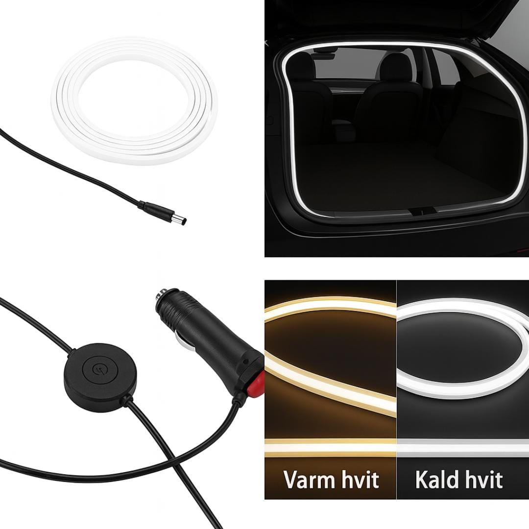 Autohobby LED list bagasjerom - Model Y