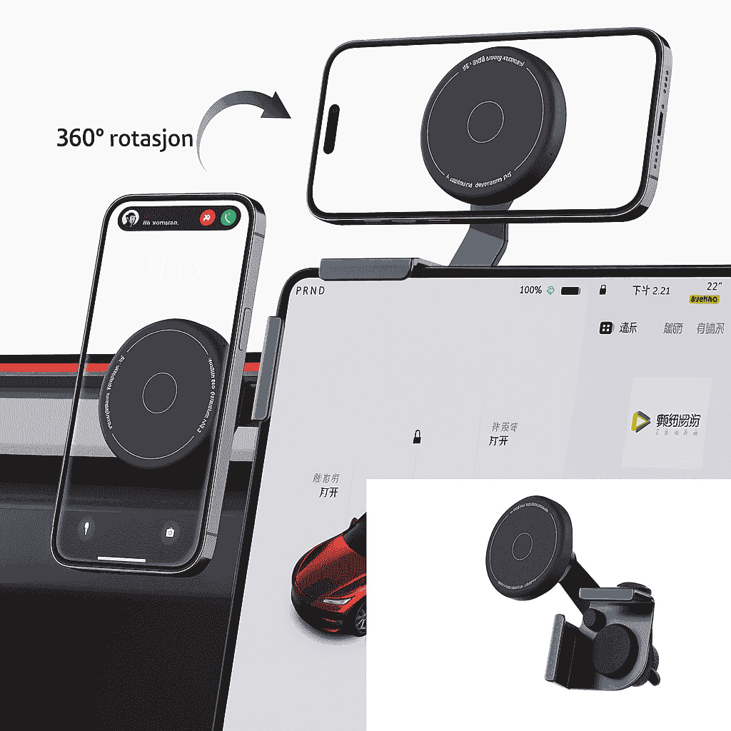 Autohobby Magnetisk mobilholder for skjerm