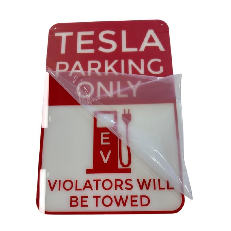 Autohobby Parkerings skilt