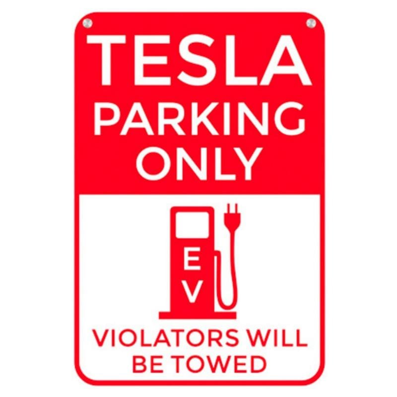 Autohobby Parkerings skilt