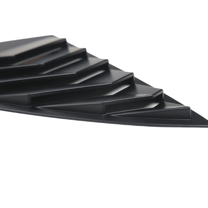 Autohobby Sort matt Sidevinduer Lameller - Model Y