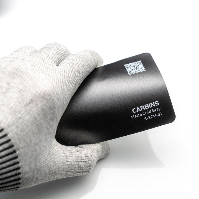 Carbins Matte Cold Gray Folie