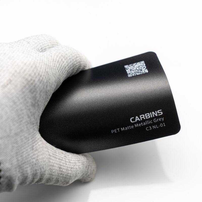 Carbins Matte Metallic Grey Folie