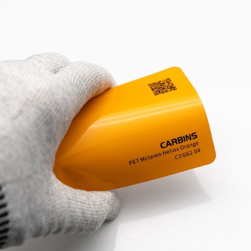 Carbins Mclaren Helios Orange Folie