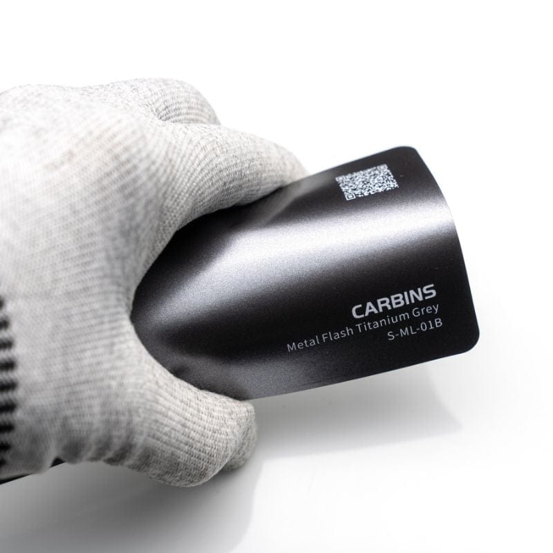 Carbins Metal Flash Titanium Grey Folie