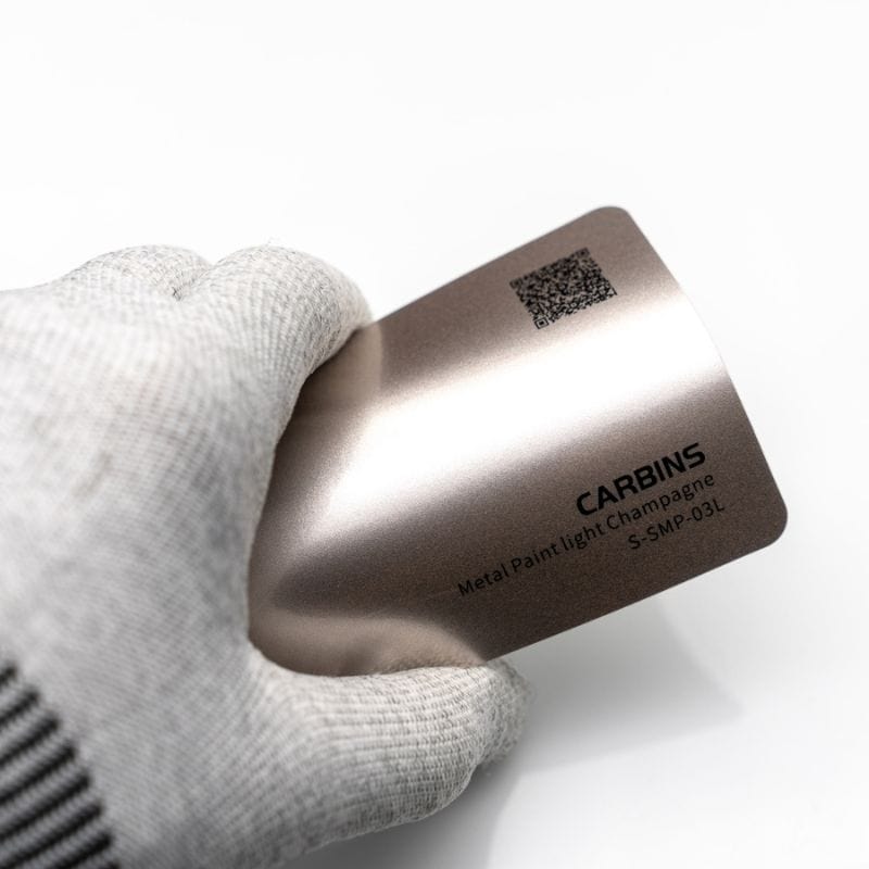 Carbins Metal Paint Light Champagne Folie