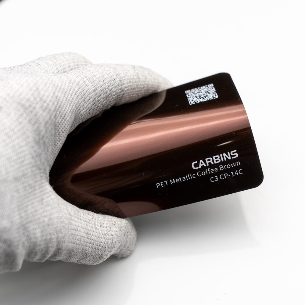 Carbins Metallic Coffee Brown Folie