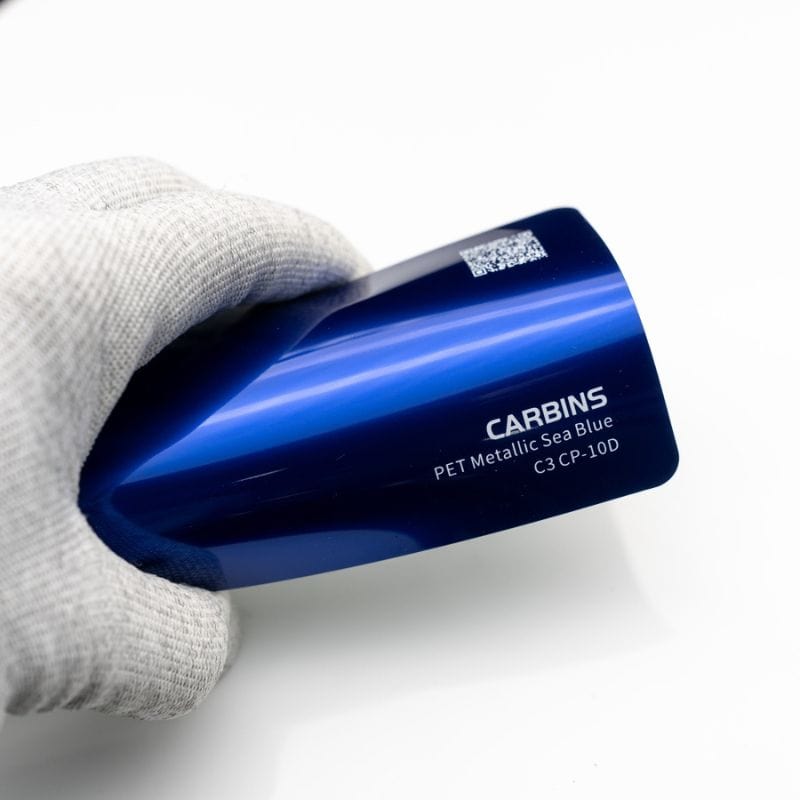 Carbins Metallic Sea Blue Folie