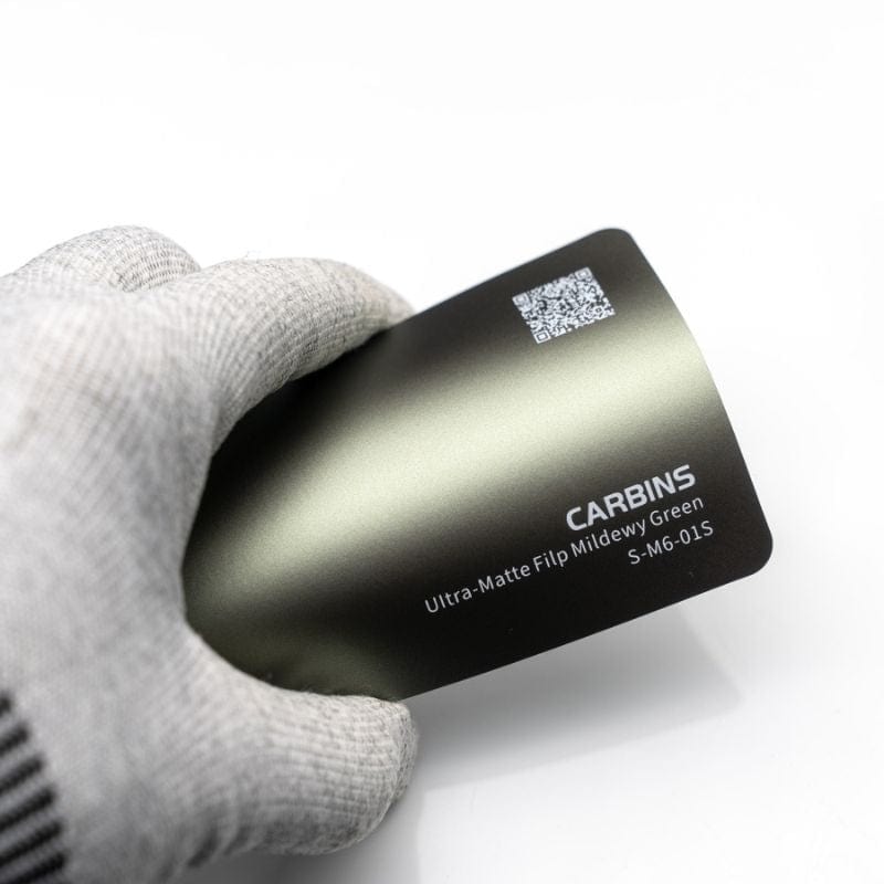 Carbins Ultra-Matte Filp Mildewy Green Folie