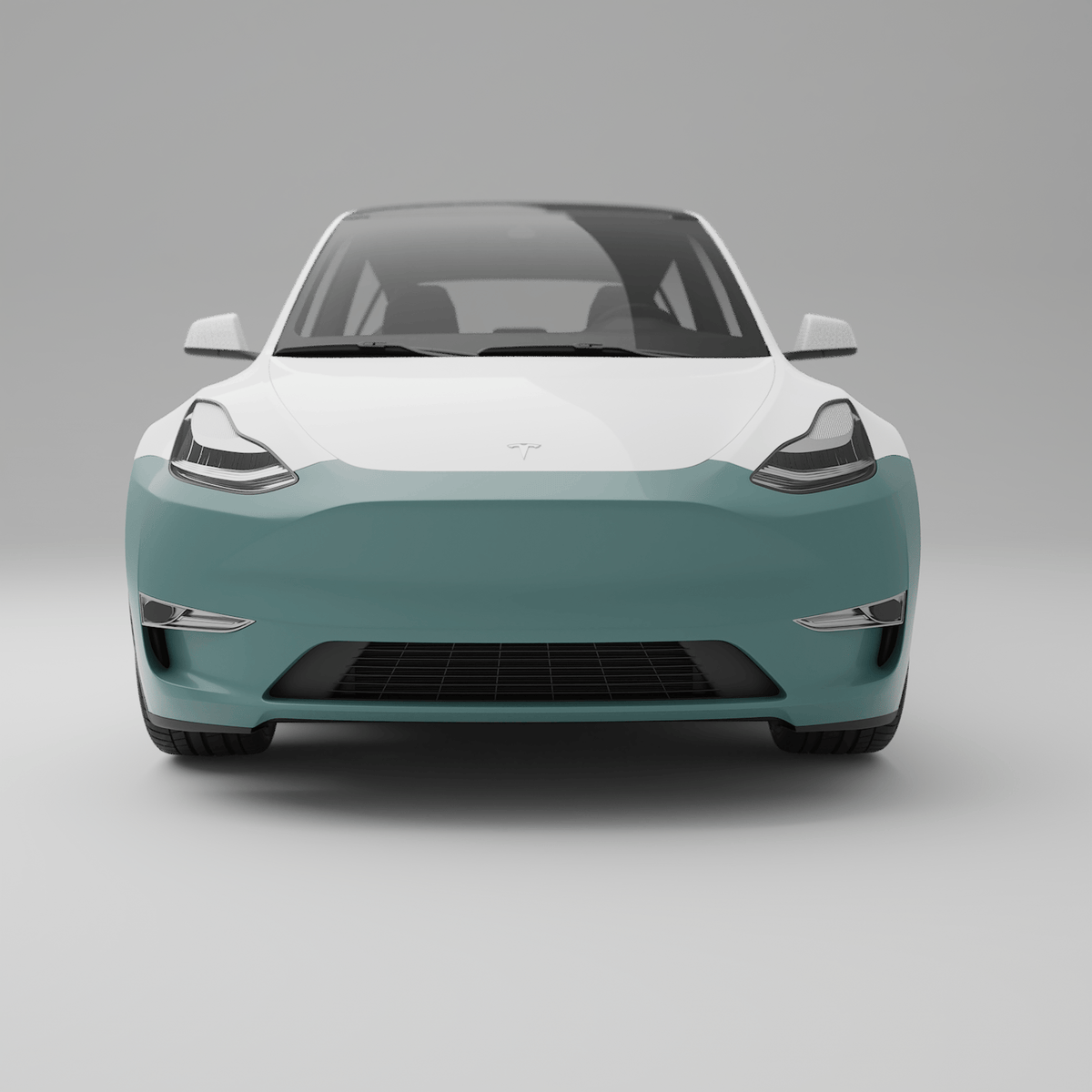Tesla-Protect Biltilbehør > Interiørfolie PPF støtfanger middels dekning - Tesla Model Y 2020-2024