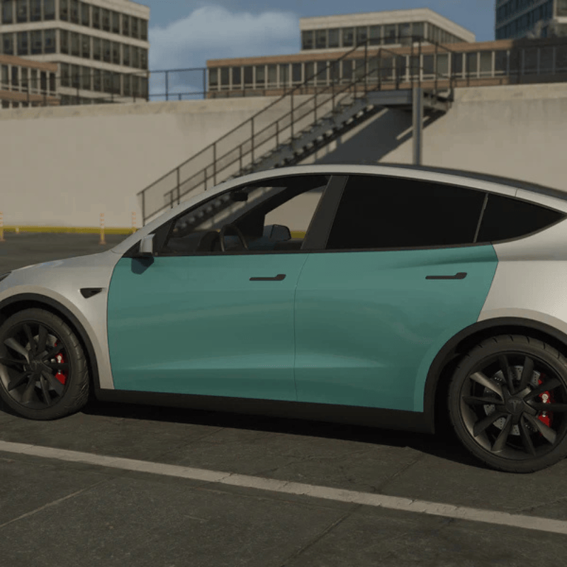 Tesla-Protect PPF dører Model Y Juniper 2025+
