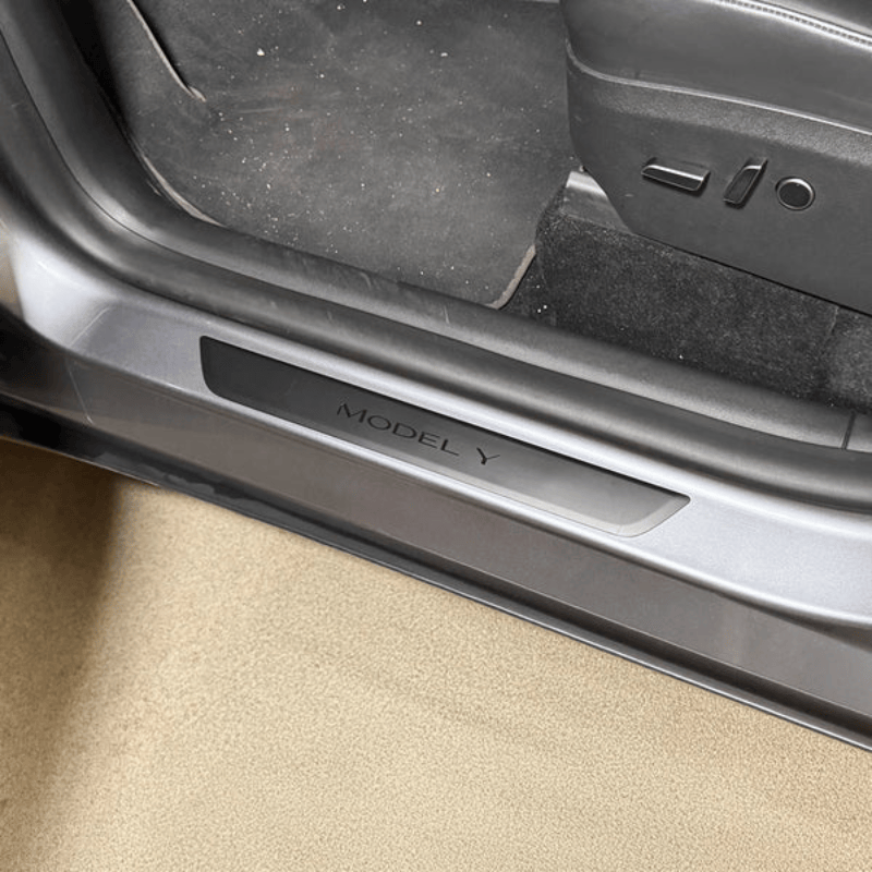 Tesla-Protect PPF dørterskler - Model Y Juniper 2025+