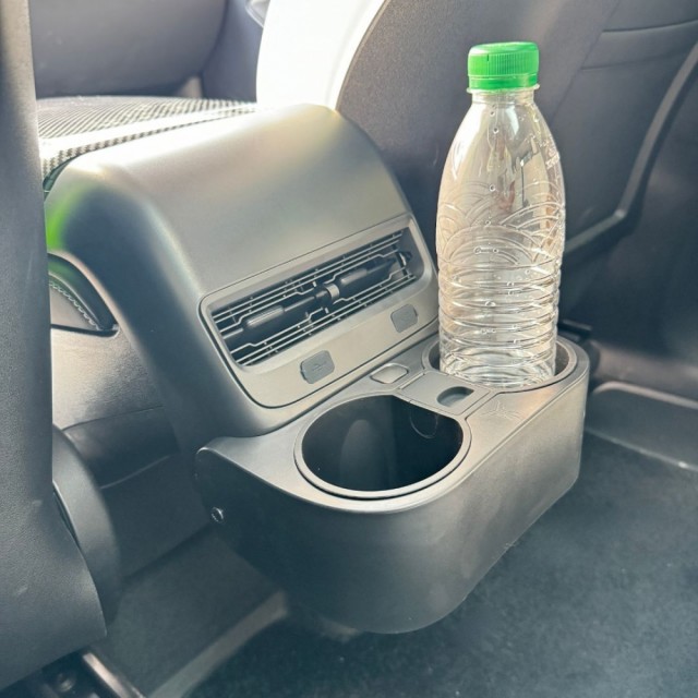 Foldbar koppholder baksete - Model Y & 3