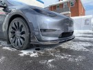 V-STYLE FRONTLEPPE - KARBONFIBER - Tesla Model Y thumbnail