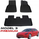 TPE Premium Allværsmatter (Foran og Bak) - Model 3 2017-2023 thumbnail