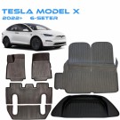 3D allværsmatte sett - Model X 2022+ thumbnail