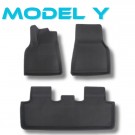 3D Allværsmatter, høy kant (Foran + Bak) - Tesla Model Y thumbnail