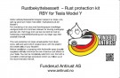 Rustdeksel sett RBY - Tesla Model Y  thumbnail