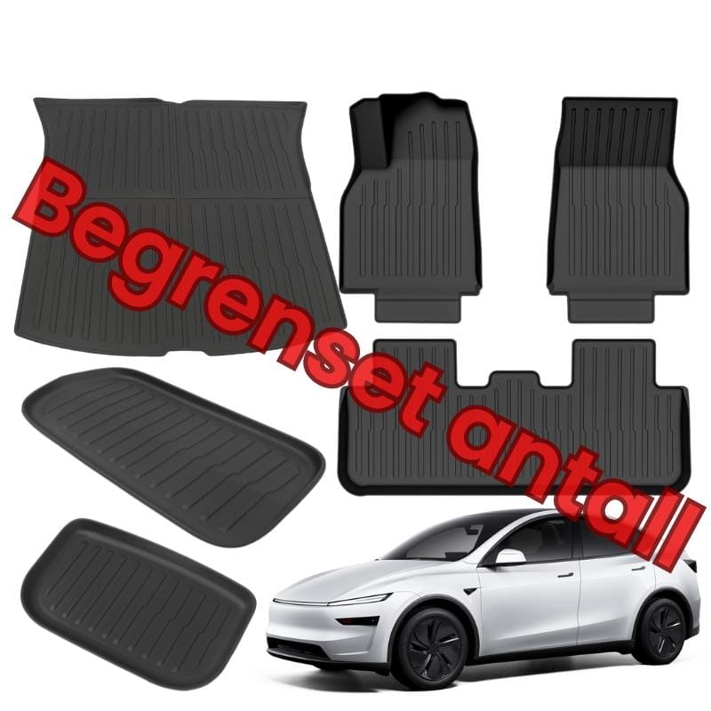 Autohobby 6 deler gulvmatte sett - Model Y Juniper