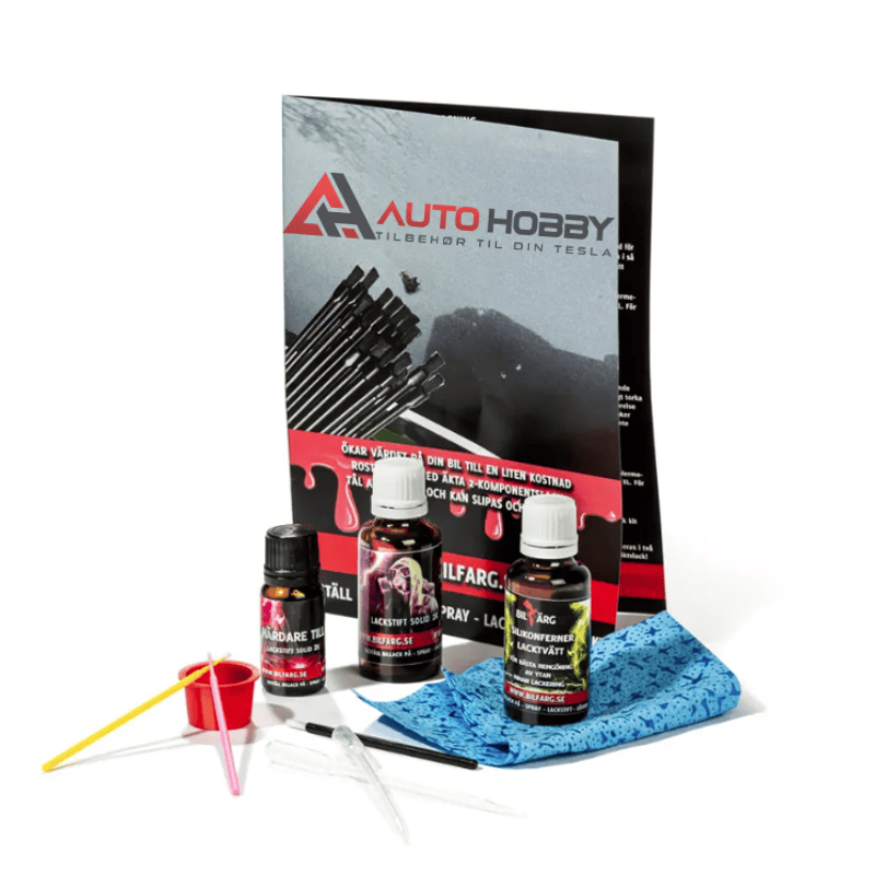 Autohobby Lakkstift til Tesla - Komplett sett
