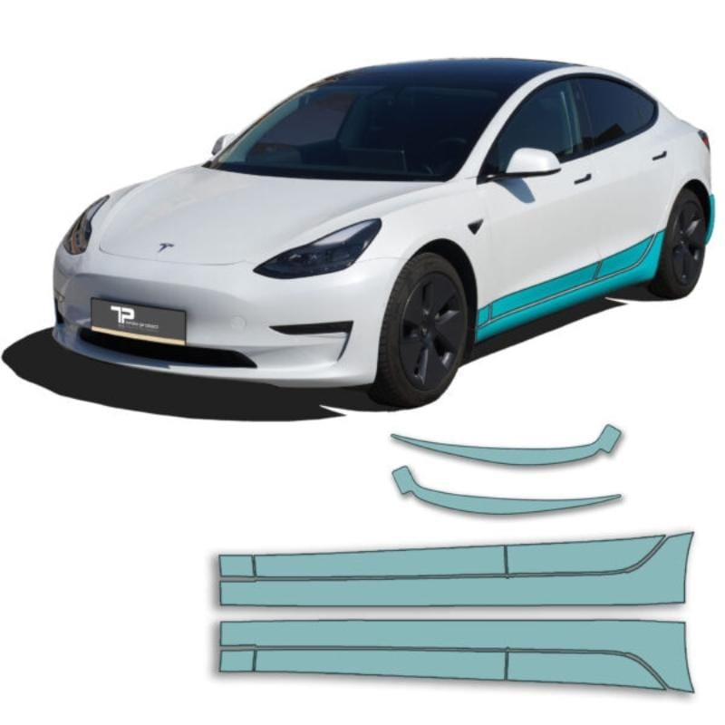 Autohobby Model 3 2017-2023 PPF kanaler - Model 3