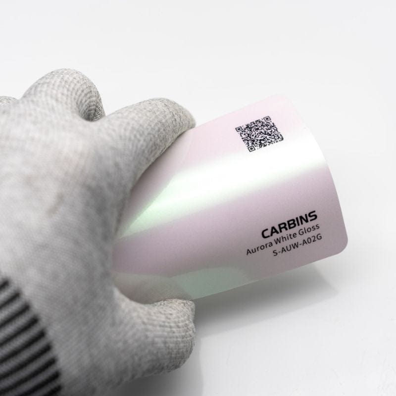 Carbins Aurora White Gloss Folie