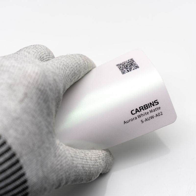 Carbins Aurora White Matte Folie