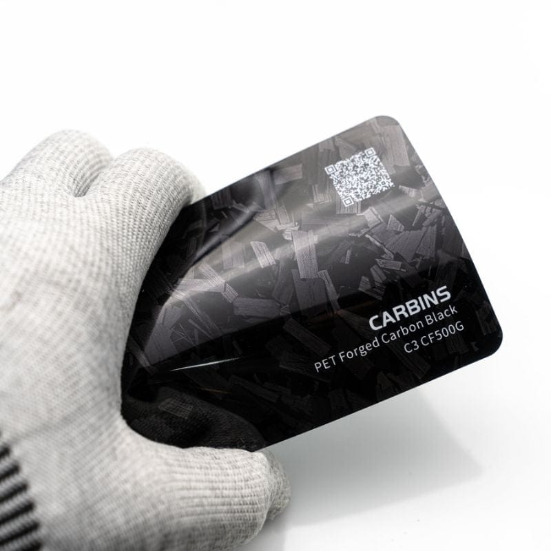 Carbins Forged Carbon Black Forged Carbon Folie - Flere fargevalg
