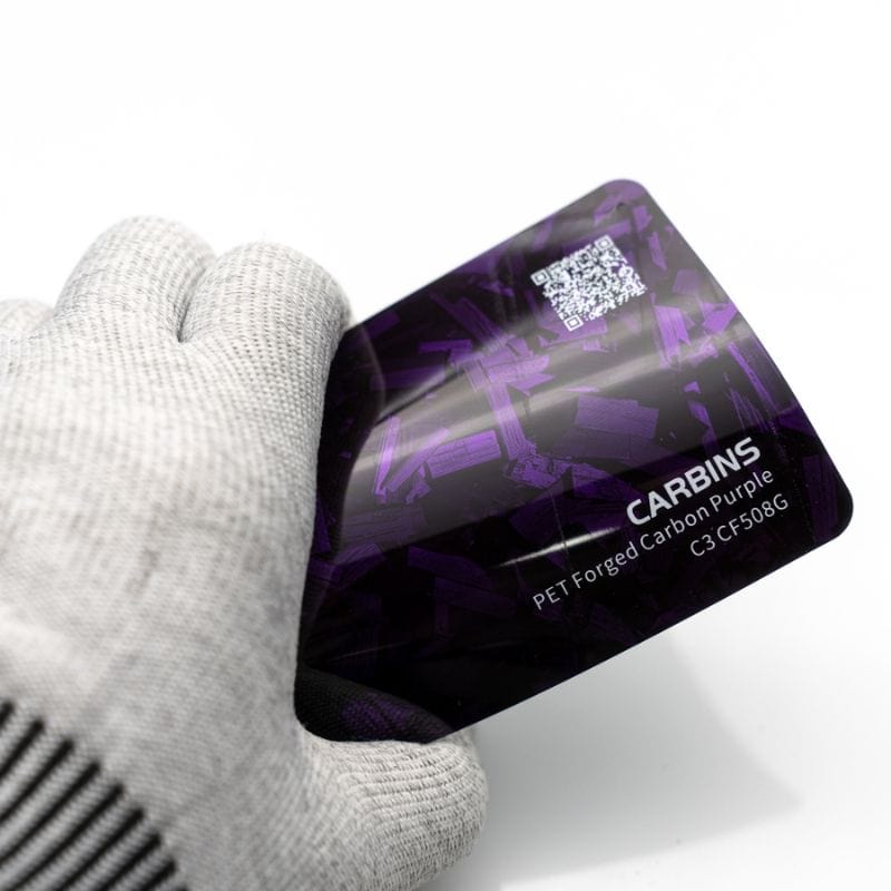 Carbins Forged Carbon Purple Forged Carbon Folie - Flere fargevalg