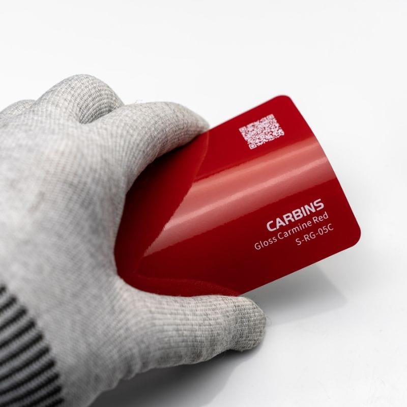 Carbins Gloss Carmine Red Folie
