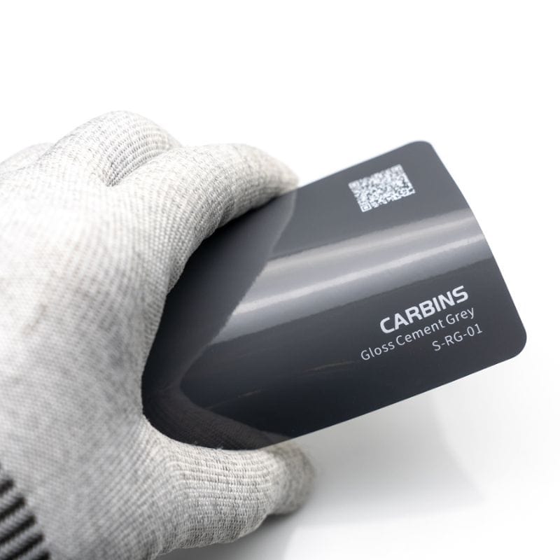 Carbins Gloss Cement Grey Folie