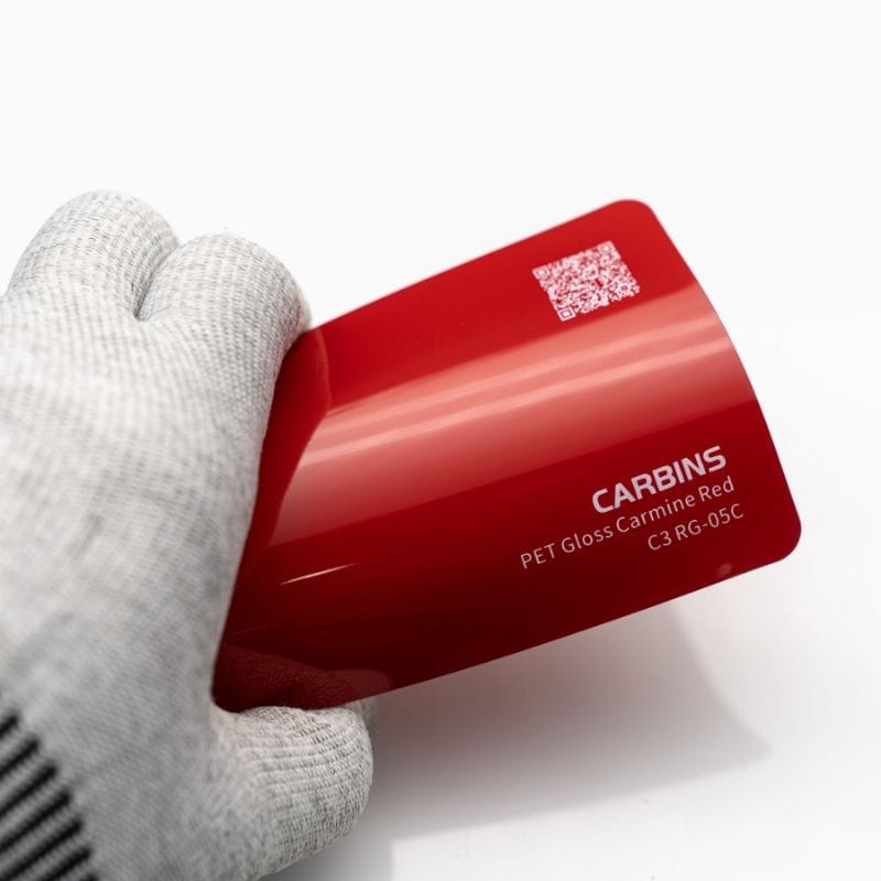 Carbins Gloss Charmine Red Folie