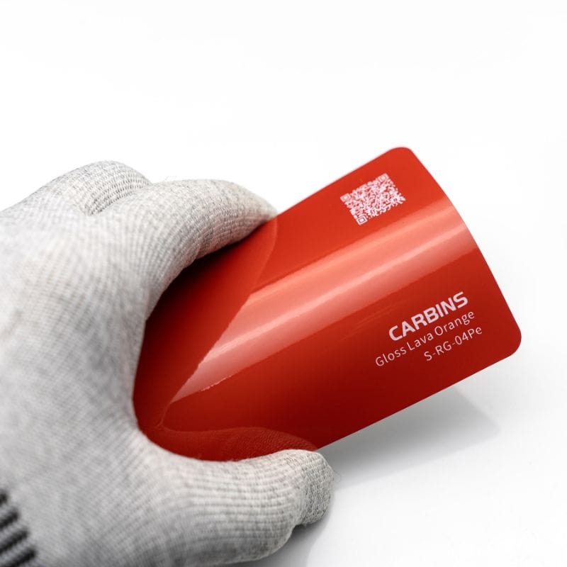 Carbins Gloss Lava Orange Folie