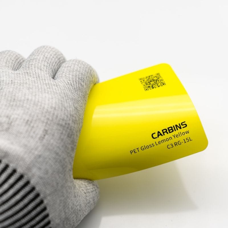 Carbins Gloss Lemon Yellow Folie