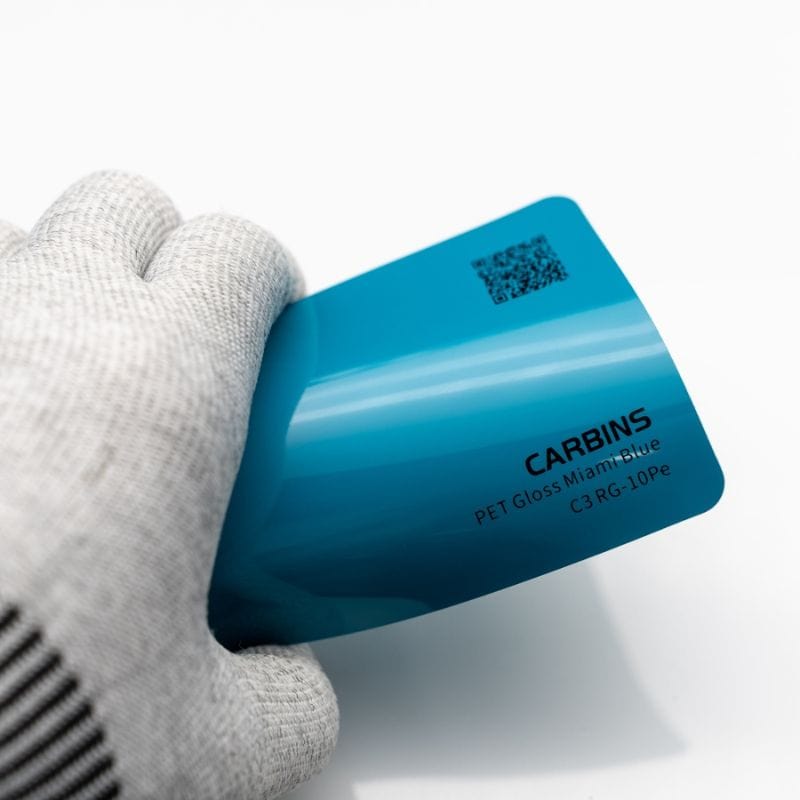 Carbins Gloss Miami Blue Folie