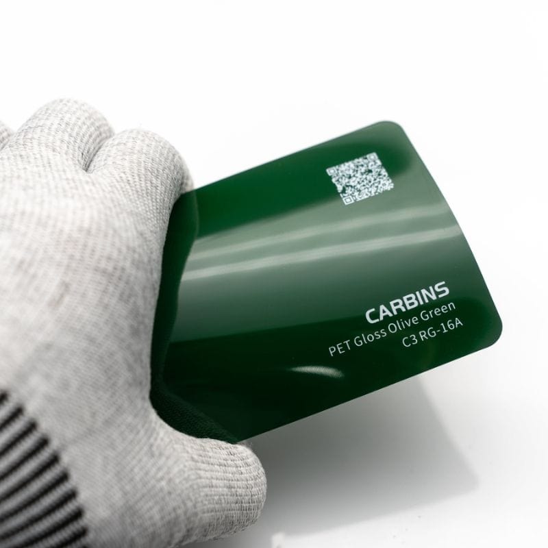 Carbins Gloss Olive Green Folie