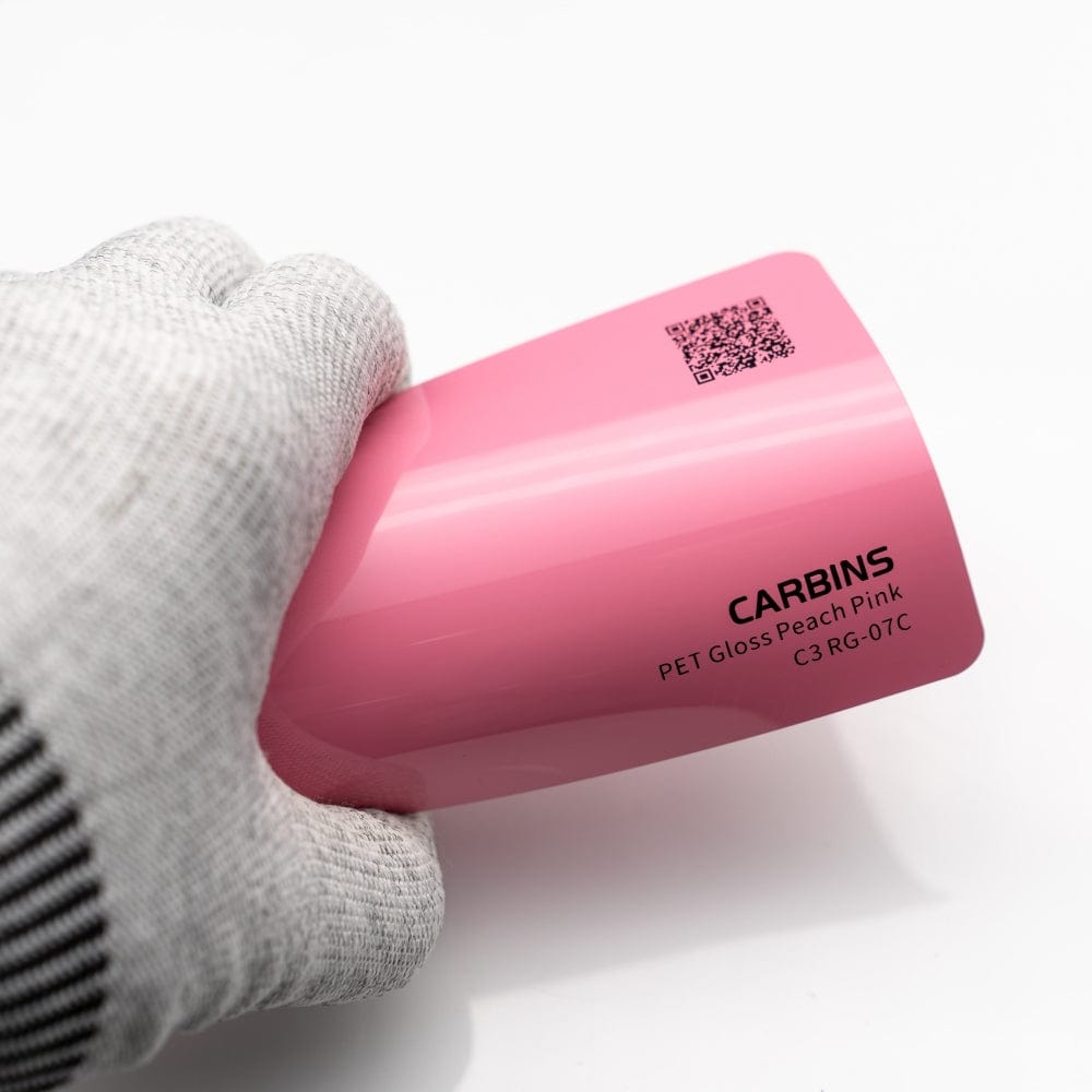 Carbins Gloss Peach Pink Folie