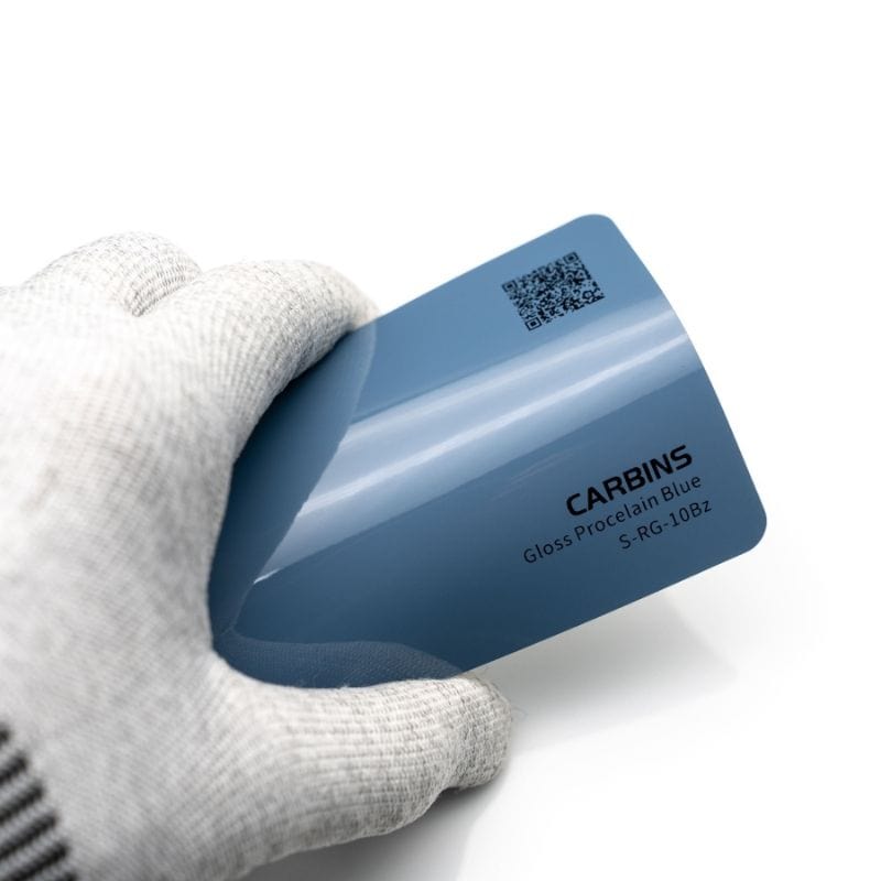 Carbins Gloss Procelain Blue Folie