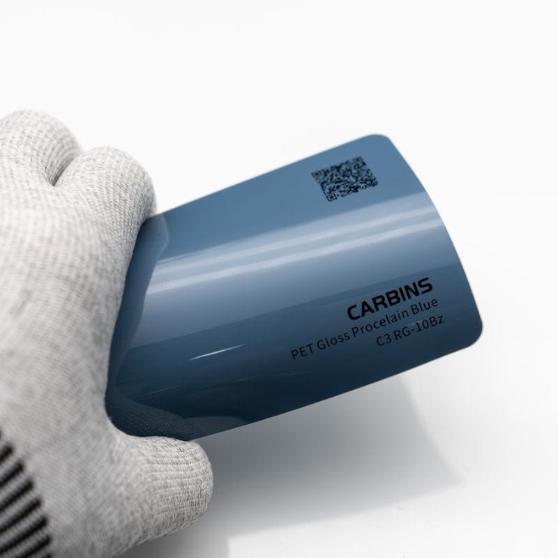 Carbins Gloss Procelain Blue Folie