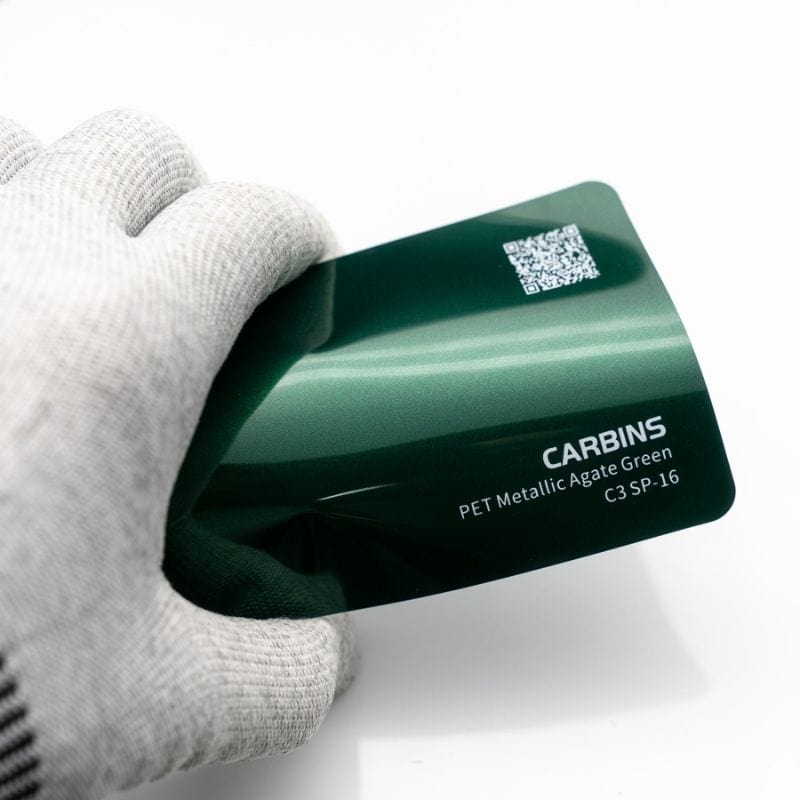 Carbins Metallic Agate Green Folie
