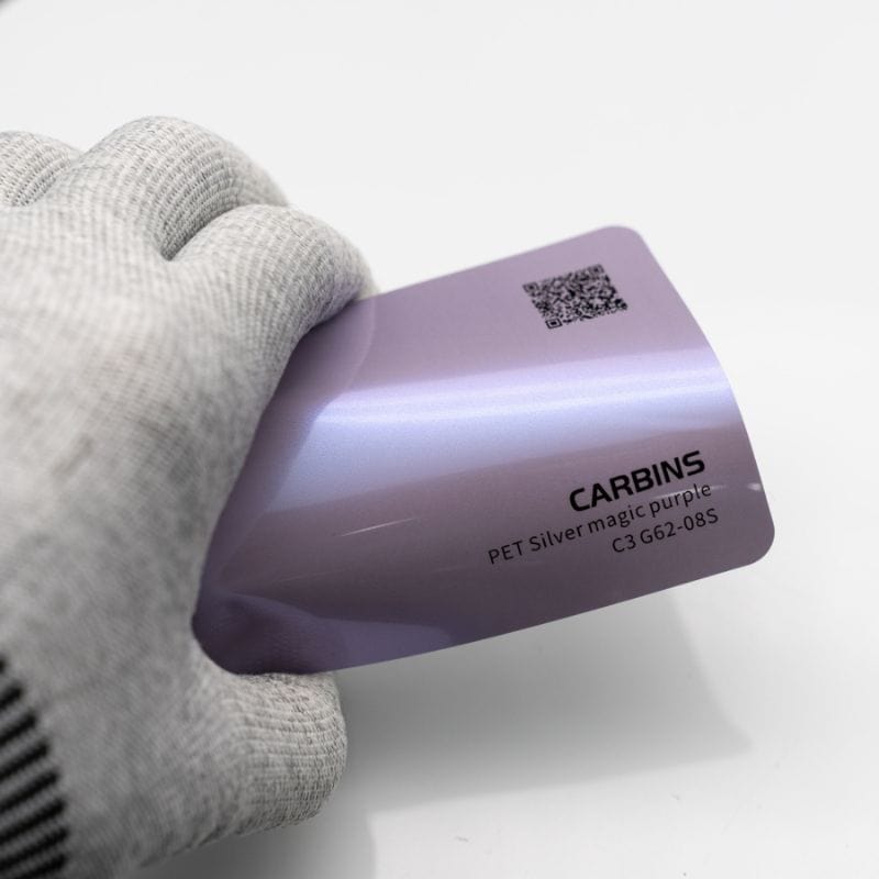 Carbins Silver Magic Purple Folie