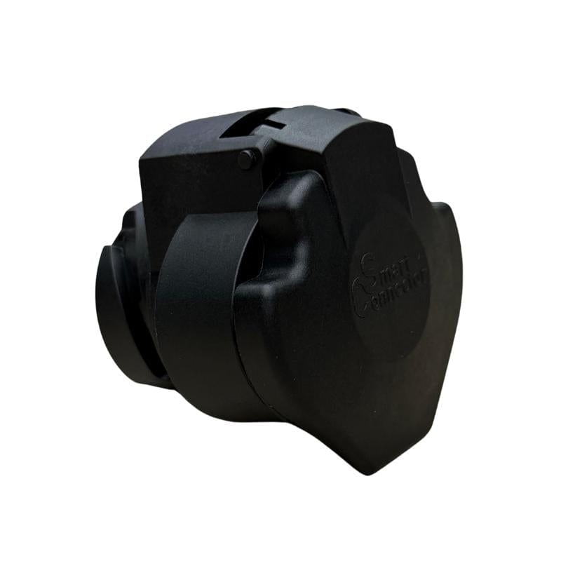 Smart Connector bilkontakt adapter 13-pin montert på eksisterende hengerkontakt
