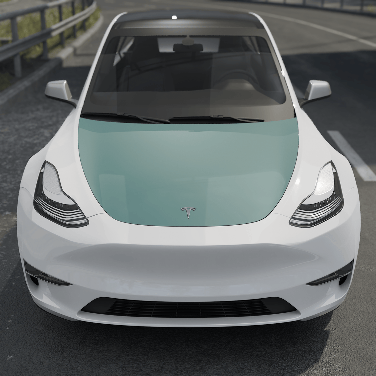 Tesla-Protect Biltilbehør > Interiørfolie PPF panser - Tesla Model Y 2020-2024